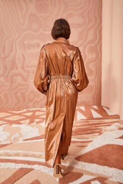 ULLA JOHNSON Ettienne Coat - Bronze 8 ULLA JOHNSON Ettienne Coat - Bronze -ULLA JOHNSON Outlet ULLA JOHNSON Ettienne Coat BRONZE 0204