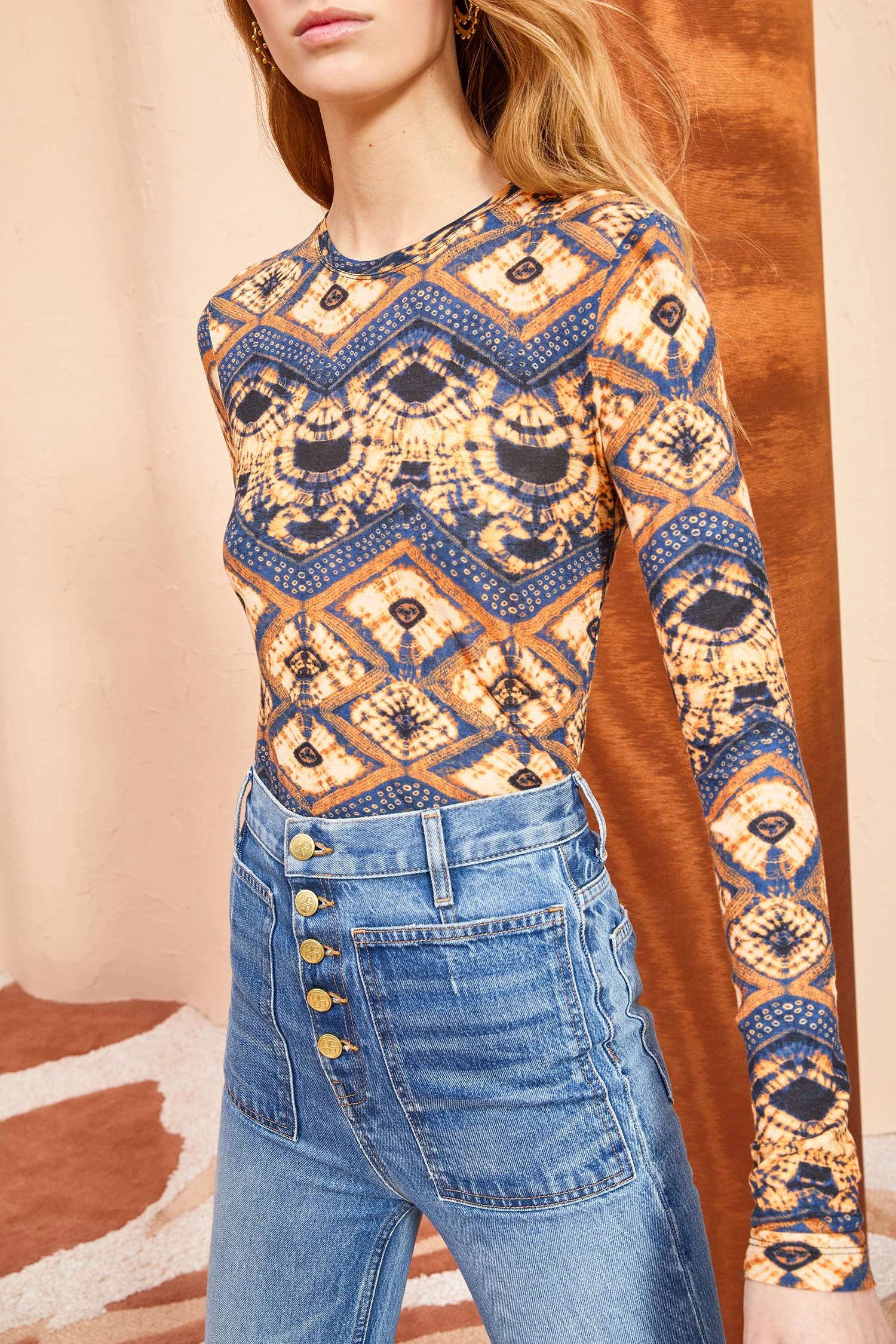 ULLA JOHNSON Eve Top - Constellation 5 ULLA JOHNSON Eve Top - Constellation - Image 5