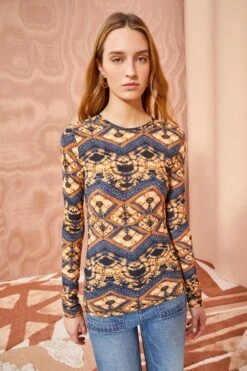 ULLA JOHNSON Eve Top - Constellation 7 ULLA JOHNSON Eve Top - Constellation -ULLA JOHNSON Outlet ULLA JOHNSON Eve Top CONSTELLATION 03