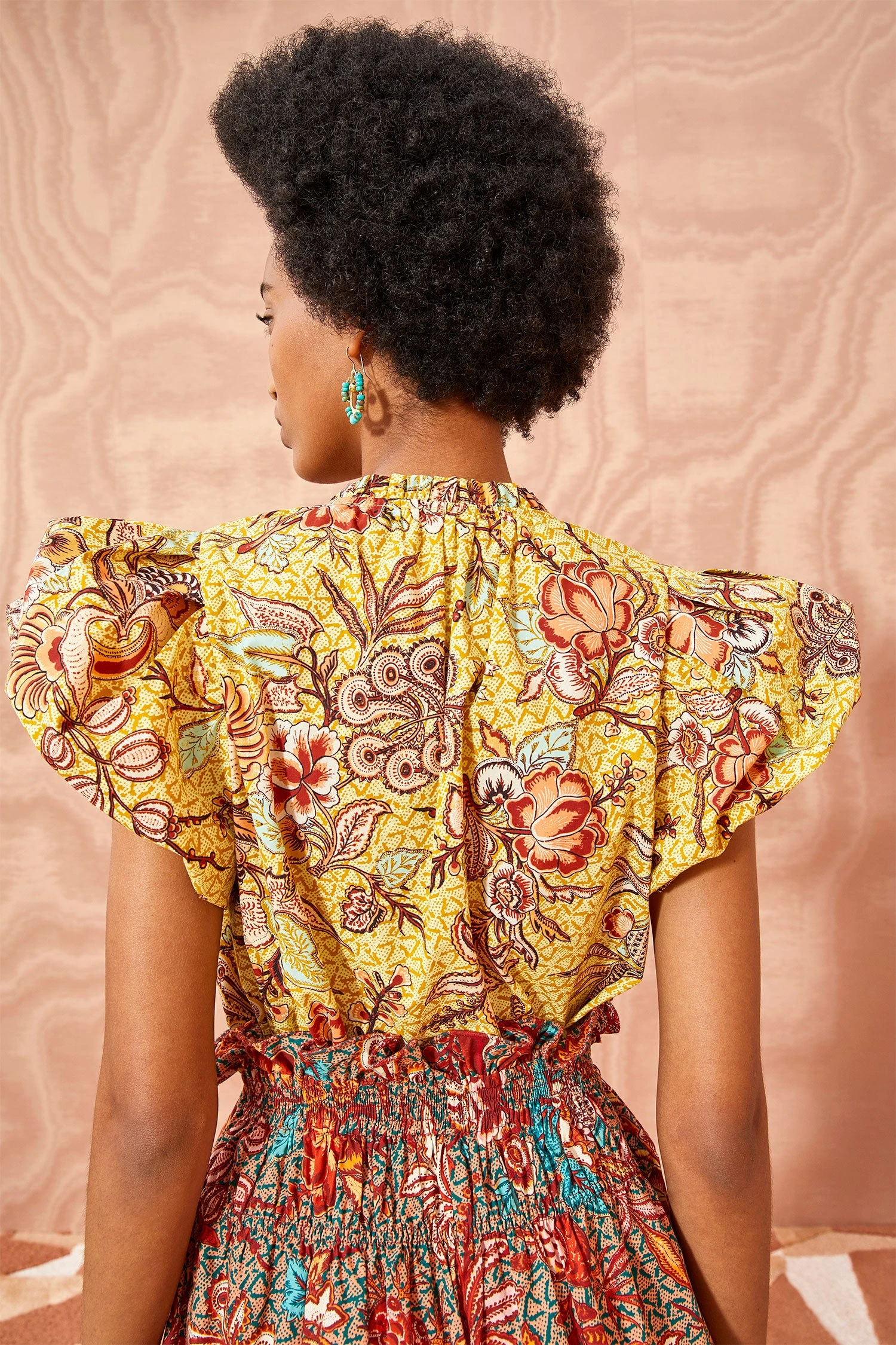 ULLA JOHNSON Evelyn Top - Calla Lily 3 ULLA JOHNSON Evelyn Top - Calla Lily - Image 3