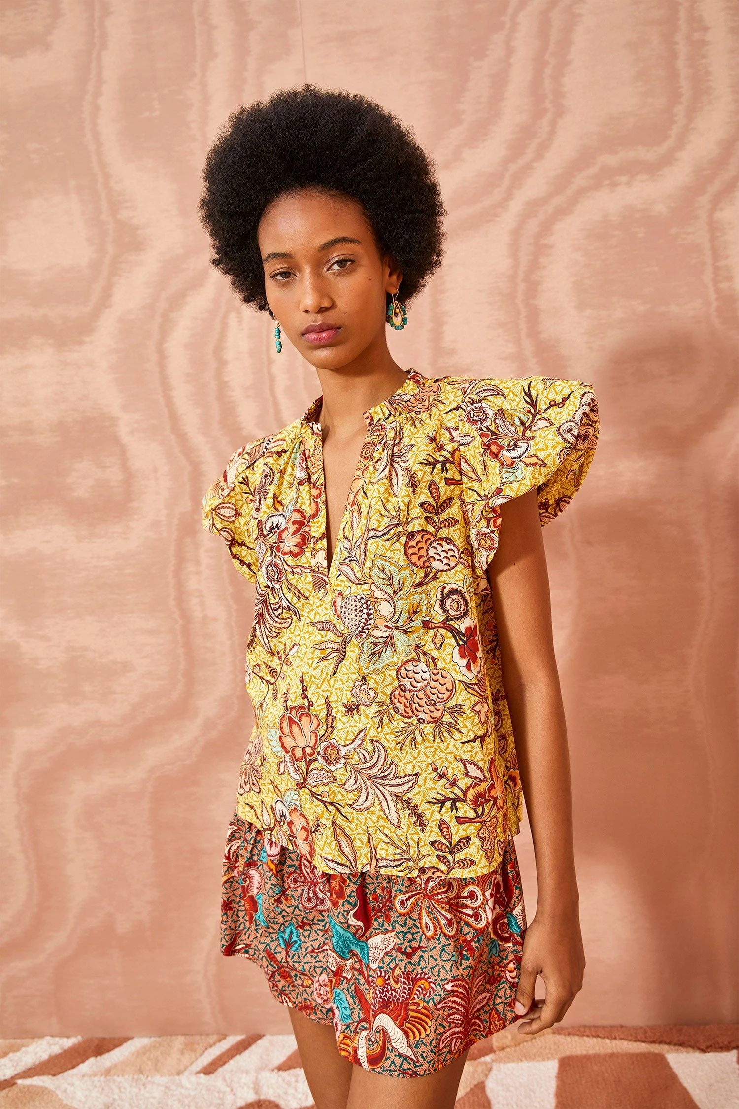 ULLA JOHNSON Evelyn Top - Calla Lily 5 ULLA JOHNSON Evelyn Top - Calla Lily - Image 5