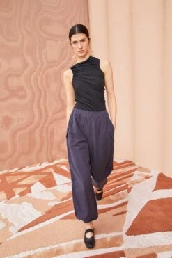 ULLA JOHNSON Feodora Pants - Midnight -ULLA JOHNSON Outlet ULLA JOHNSON Feodora Pants MIDNIGHT 300