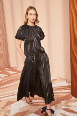 ULLA JOHNSON Flo Top - Noir -ULLA JOHNSON Outlet ULLA JOHNSON Flo Top NOIR 0016