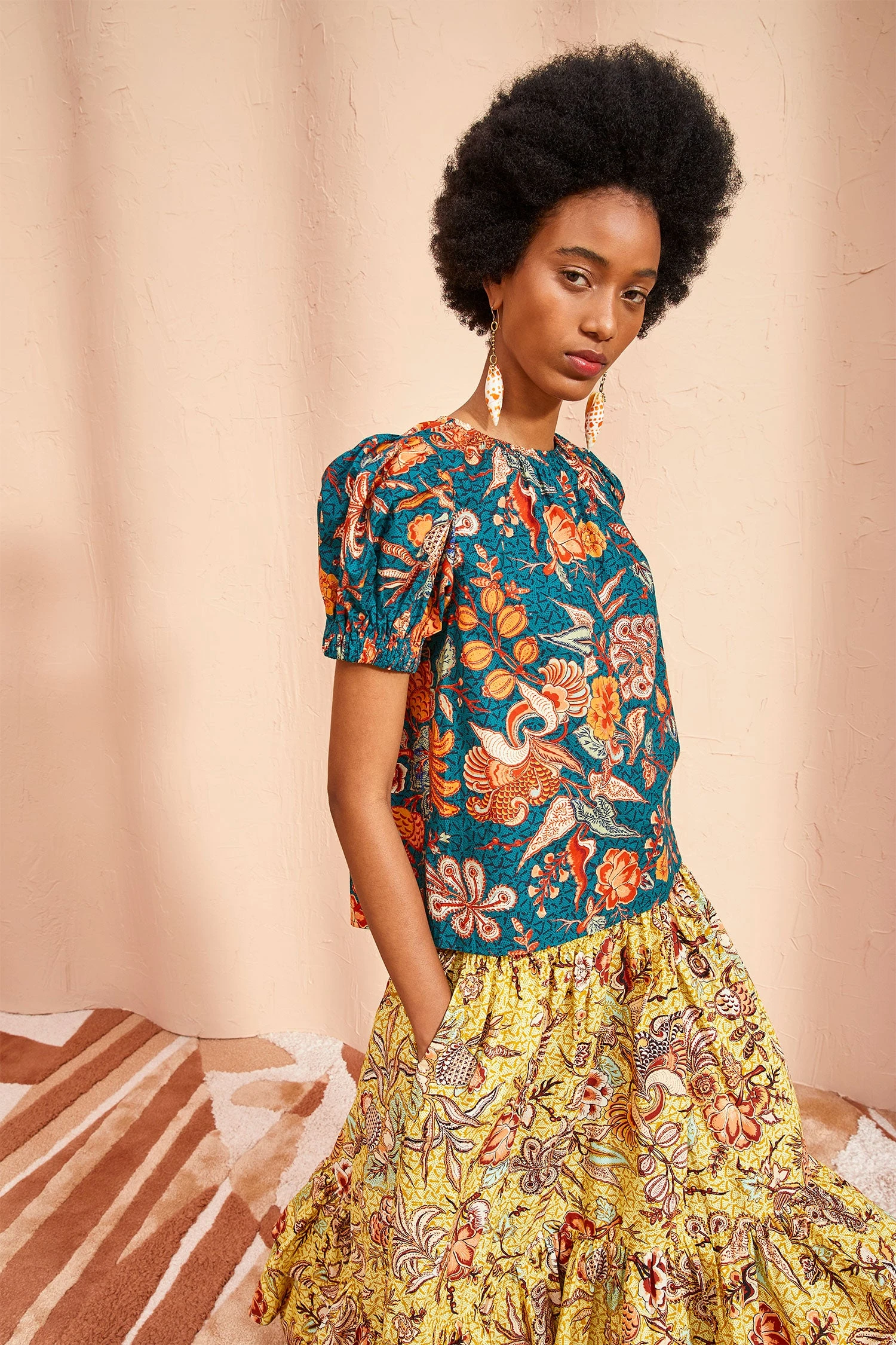 ULLA JOHNSON Frances Top - Delphinium 3 ULLA JOHNSON Frances Top - Delphinium - Image 3