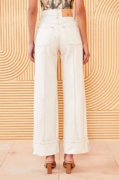 ULLA JOHNSON The Genevieve Jean - Cowrie Wash 8 ULLA JOHNSON The Genevieve Jean - Cowrie Wash -ULLA JOHNSON Outlet ULLA JOHNSON GENEVIEVE JEAN COWRIE 03 10a9228c 5396 4a88 abb5 14486fb77de5