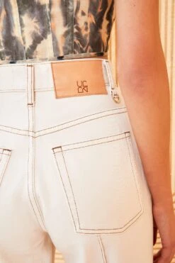 ULLA JOHNSON The Genevieve Jean - Cowrie Wash 10 ULLA JOHNSON The Genevieve Jean - Cowrie Wash -ULLA JOHNSON Outlet ULLA JOHNSON GENEVIEVE JEAN COWRIE 05 e5781a37 c154 4dfd 8e91 111e92e29d51