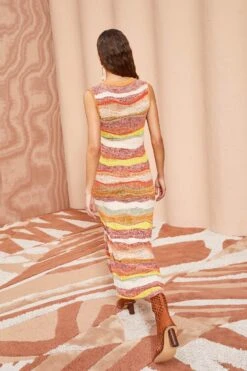 ULLA JOHNSON Gaia Dress - Agate 10 ULLA JOHNSON Gaia Dress - Agate -ULLA JOHNSON Outlet ULLA JOHNSON Gaia Dress AGATE 0156