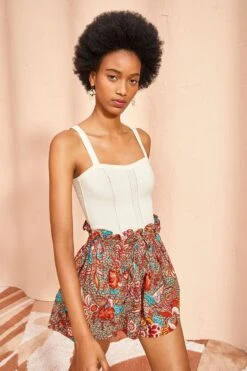 ULLA JOHNSON Giselle Top - Chalk -ULLA JOHNSON Outlet ULLA JOHNSON Giselle Top CHALK 03