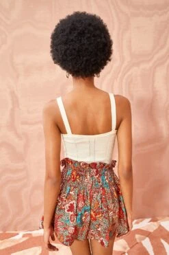 ULLA JOHNSON Giselle Top - Chalk -ULLA JOHNSON Outlet ULLA JOHNSON Giselle Top CHALK 04