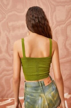 ULLA JOHNSON Giselle Top - Willow -ULLA JOHNSON Outlet ULLA JOHNSON Giselle Top WILLOW 0077