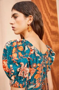 ULLA JOHNSON Golda Dress - Delphinium 7 ULLA JOHNSON Golda Dress - Delphinium -ULLA JOHNSON Outlet ULLA JOHNSON Golda Dress DELPHINIUM 04