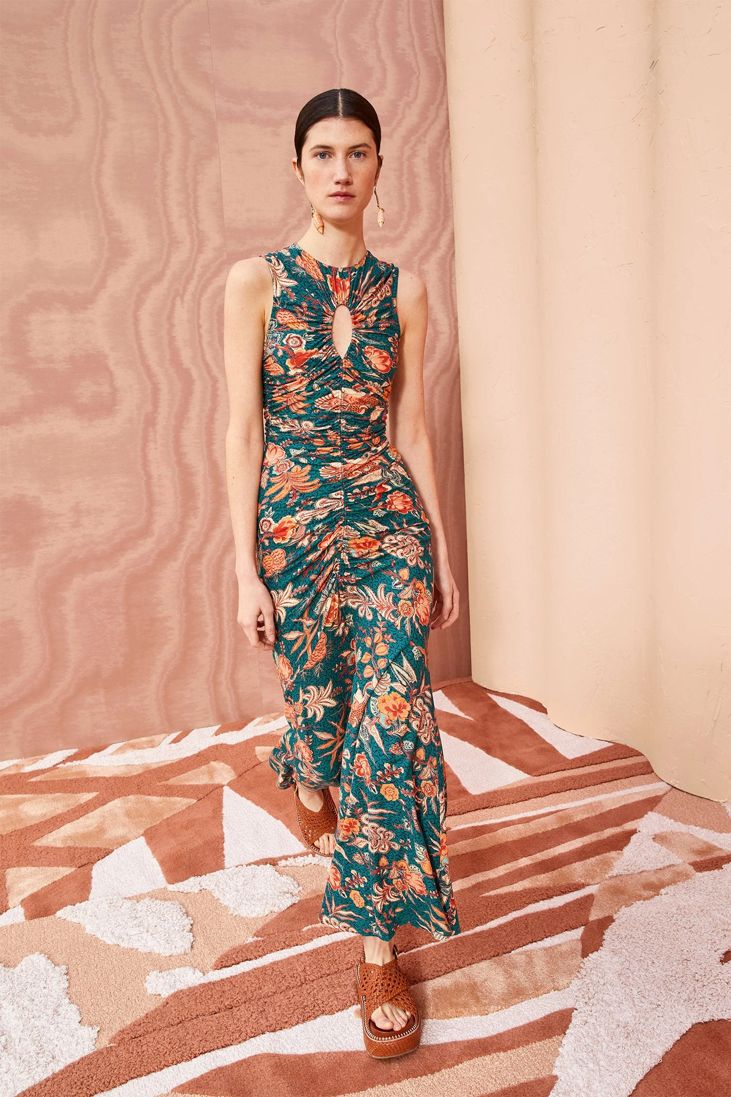 ULLA JOHNSON Gwynne Dress - Delphinium 1 ULLA JOHNSON Gwynne Dress - Delphinium