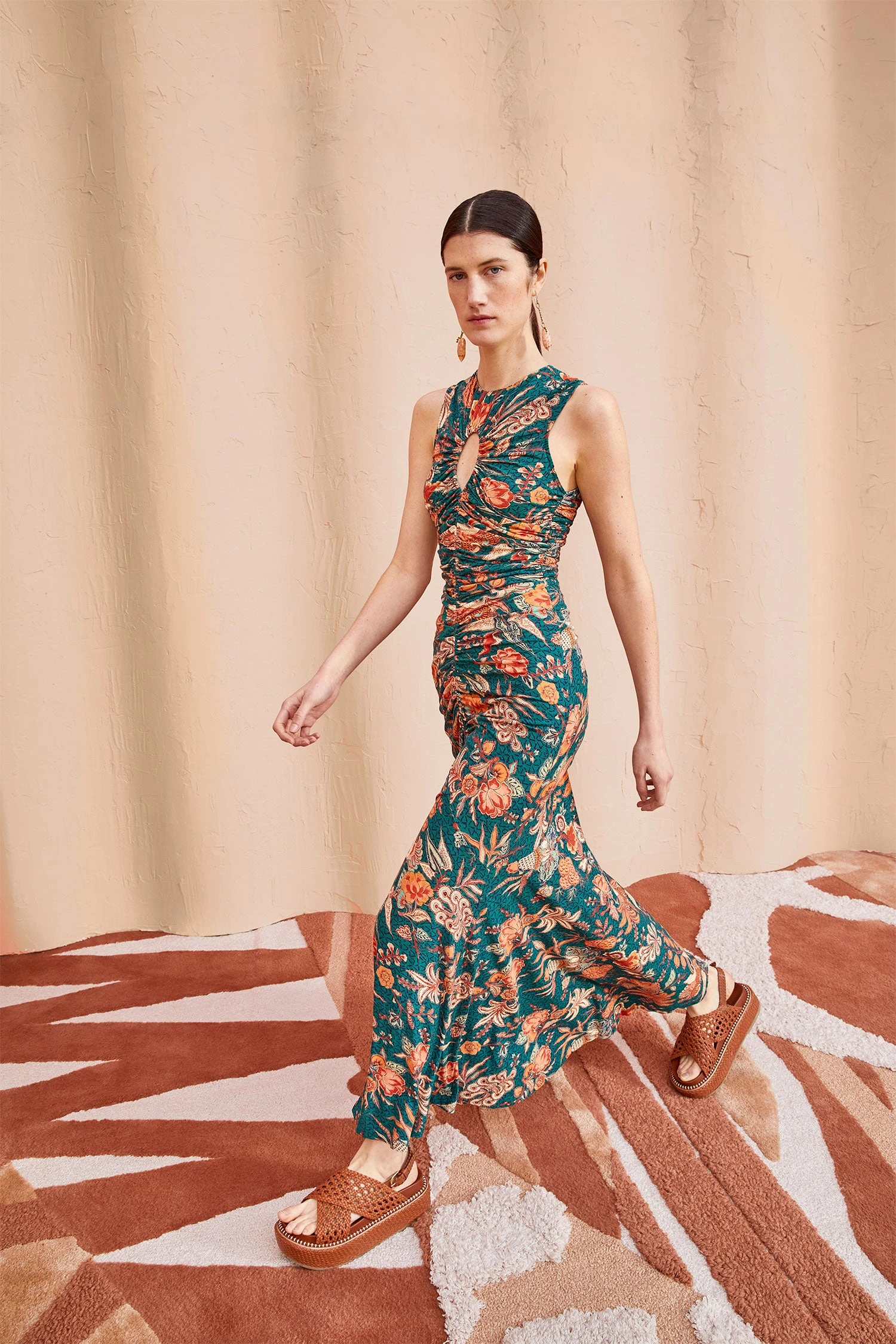 ULLA JOHNSON Gwynne Dress - Delphinium 3 ULLA JOHNSON Gwynne Dress - Delphinium - Image 3