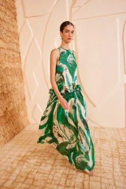 ULLA JOHNSON Helen Gown - Portrait In Green