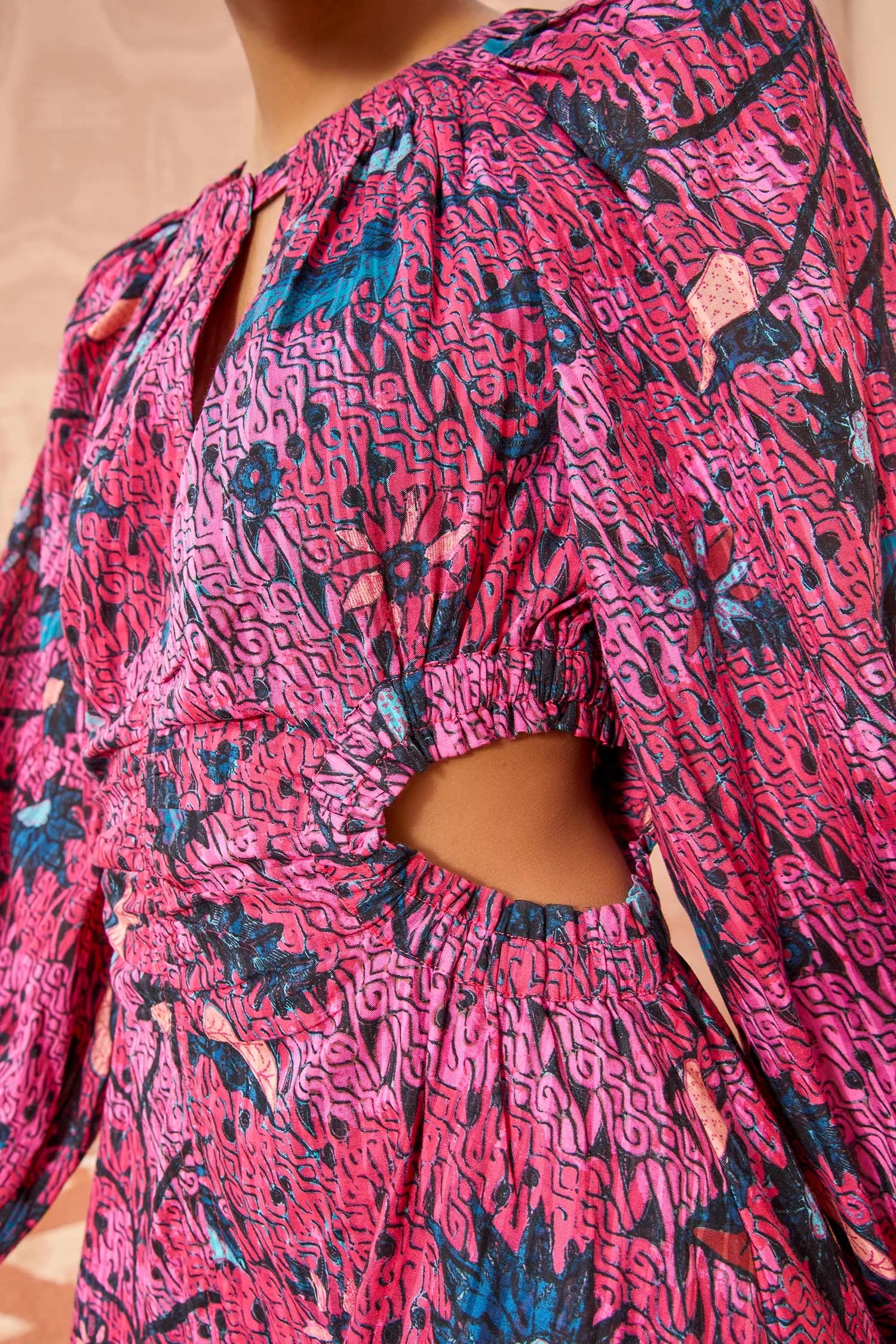 ULLA JOHNSON Helia Dress - Snapdragon 2 ULLA JOHNSON Helia Dress - Snapdragon - Image 2