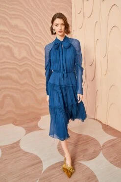 ULLA JOHNSON Idalia Dress - Sapphire