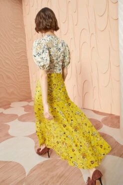 ULLA JOHNSON Imani Skirt - Mimosa -ULLA JOHNSON Outlet ULLA JOHNSON Imani Skirt MIMOSA 0127