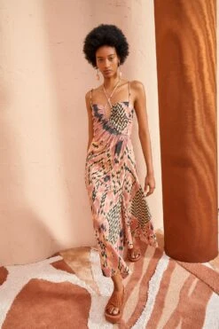 ULLA JOHNSON Imara Dress - Honeycomb -ULLA JOHNSON Outlet ULLA JOHNSON Imara Dress HONEYCOMB 03