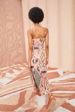 ULLA JOHNSON Imara Dress - Honeycomb -ULLA JOHNSON Outlet ULLA JOHNSON Imara Dress HONEYCOMB 04