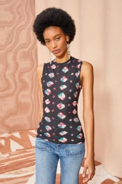 ULLA JOHNSON Ines Top - Nocturne 7 ULLA JOHNSON Ines Top - Nocturne -ULLA JOHNSON Outlet ULLA JOHNSON Ines Top NOCTURNE 03