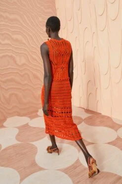 ULLA JOHNSON Innika Dress - Carnelian 9 ULLA JOHNSON Innika Dress - Carnelian -ULLA JOHNSON Outlet ULLA JOHNSON Innika Dress CARNELIAN 0135