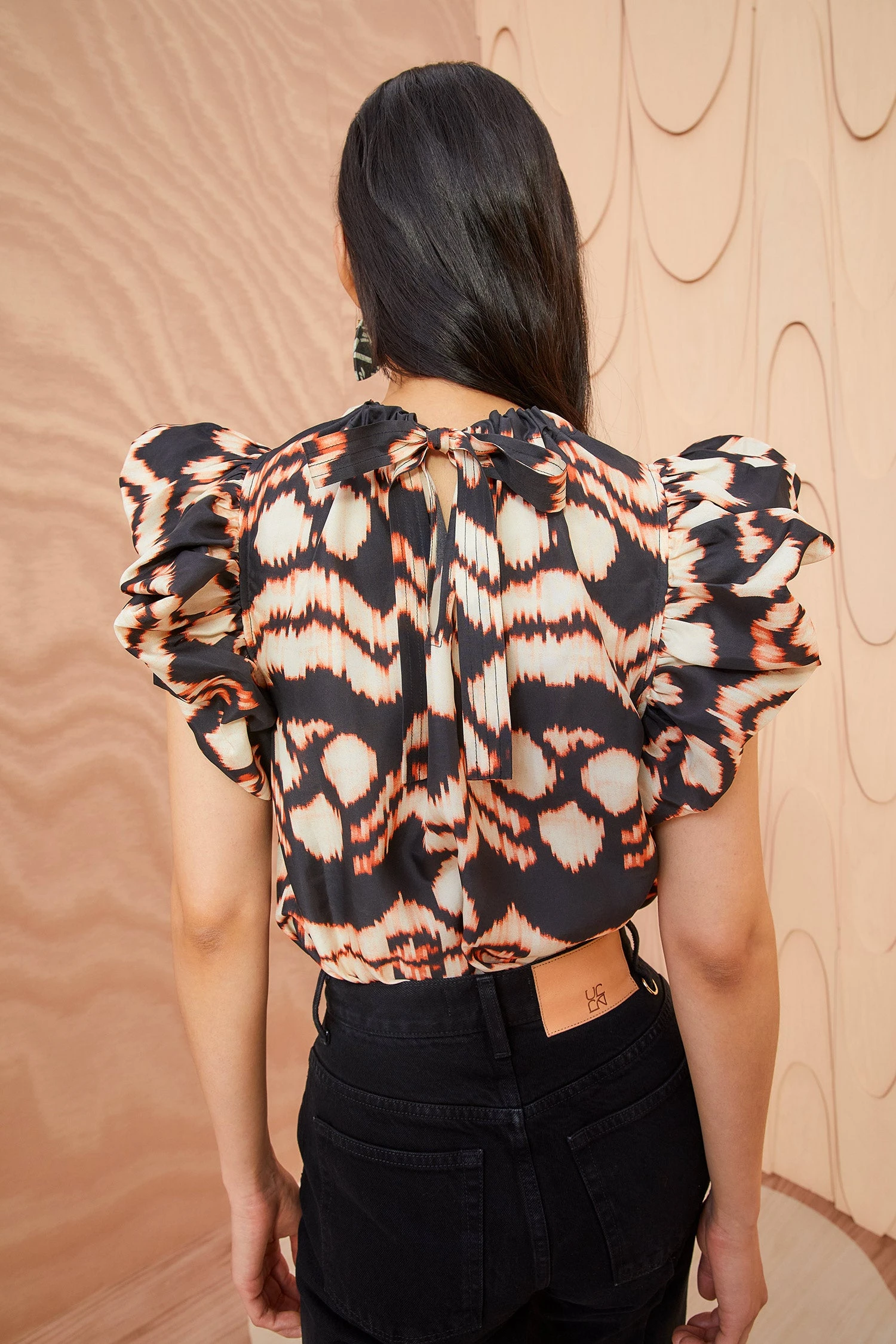 ULLA JOHNSON Iren Top - Obsidian 5 ULLA JOHNSON Iren Top - Obsidian - Image 5