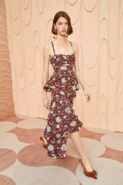 ULLA JOHNSON Josanna Gown - Heliotrope -ULLA JOHNSON Outlet ULLA JOHNSON Josanna Gown HELIOTROPE 0029