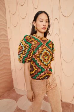 ULLA JOHNSON Kalila Top - Fire Opal -ULLA JOHNSON Outlet ULLA JOHNSON Kalila Top FIREOPAL 0075