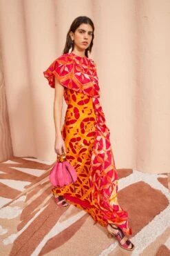 ULLA JOHNSON Lali Dress - Tigerlilly -ULLA JOHNSON Outlet ULLA JOHNSON Lali Dress TIGERLILLY 03