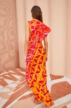 ULLA JOHNSON Lali Dress - Tigerlilly -ULLA JOHNSON Outlet ULLA JOHNSON Lali Dress TIGERLILLY 04