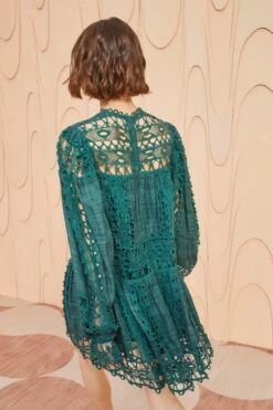 ULLA JOHNSON Lata Dress - Cypress -ULLA JOHNSON Outlet ULLA JOHNSON Lata Dress CYPRESS 0114