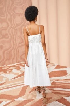 ULLA JOHNSON Leela Dress - Pristine -ULLA JOHNSON Outlet ULLA JOHNSON Leela Dress PRISTINE 05