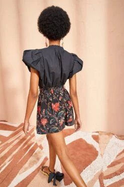 ULLA JOHNSON Leica Shorts - Obsidian -ULLA JOHNSON Outlet ULLA JOHNSON Leica Shorts OBSIDIAN 0189