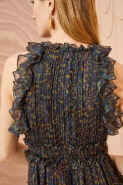 ULLA JOHNSON Lirra Gown - Peridot -ULLA JOHNSON Outlet ULLA JOHNSON Lirra Gown PERIDOT 05