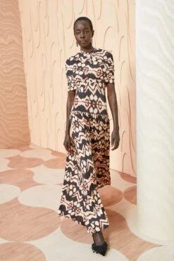 ULLA JOHNSON Livia Dress - Obsidian