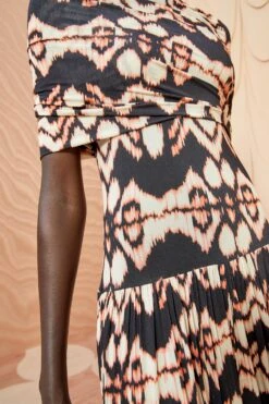 ULLA JOHNSON Livia Dress - Obsidian -ULLA JOHNSON Outlet ULLA JOHNSON Livia Dress OBSIDIAN 02 ALT