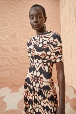 ULLA JOHNSON Livia Dress - Obsidian -ULLA JOHNSON Outlet ULLA JOHNSON Livia Dress OBSIDIAN 03