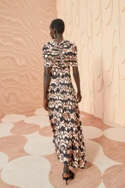 ULLA JOHNSON Livia Dress - Obsidian -ULLA JOHNSON Outlet ULLA JOHNSON Livia Dress OBSIDIAN 04