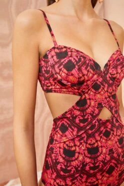 ULLA JOHNSON Luna Maillot - Wild Rose 7 ULLA JOHNSON Luna Maillot - Wild Rose -ULLA JOHNSON Outlet ULLA JOHNSON Luna Maillot WILD ROSE 02 ALT