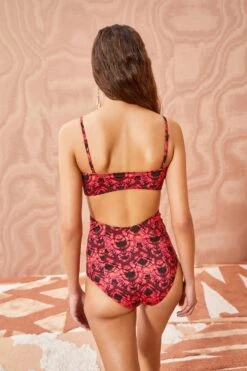ULLA JOHNSON Luna Maillot - Wild Rose 8 ULLA JOHNSON Luna Maillot - Wild Rose -ULLA JOHNSON Outlet ULLA JOHNSON Luna Maillot WILD ROSE 03