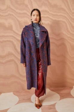 ULLA JOHNSON Marianna Coat - Ocelot
