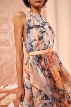 ULLA JOHNSON Marietta Dress - Fire Opal -ULLA JOHNSON Outlet ULLA JOHNSON Marietta Dress FIREOPAL 02 ALT