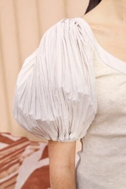 ULLA JOHNSON Marika Top - Cobblestone -ULLA JOHNSON Outlet ULLA JOHNSON Marika Top COBBLESTONE 05