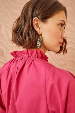 ULLA JOHNSON Marlie Blouse - Rosebud 8 ULLA JOHNSON Marlie Blouse - Rosebud -ULLA JOHNSON Outlet ULLA JOHNSON Marlie Blouse ROSEBUD 04