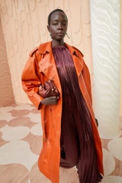 ULLA JOHNSON Marlowe Coat - Sierra 8 ULLA JOHNSON Marlowe Coat - Sierra -ULLA JOHNSON Outlet ULLA JOHNSON Marlowe Coat SIERRA 0006