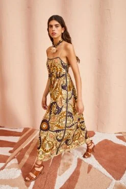 ULLA JOHNSON Mayra Dress - Yarrow -ULLA JOHNSON Outlet ULLA JOHNSON Mayra Dress YARROW 0043