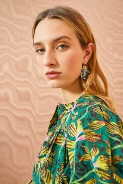 ULLA JOHNSON Mila Top - Tigerlily -ULLA JOHNSON Outlet ULLA JOHNSON Mila Top TIGERLILY 05