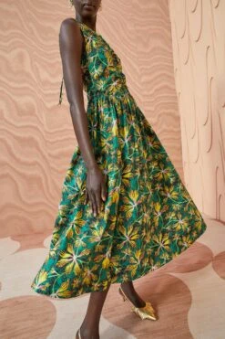 ULLA JOHNSON Mimi Dress - Tigerlily 7 ULLA JOHNSON Mimi Dress - Tigerlily -ULLA JOHNSON Outlet ULLA JOHNSON Mimi Dress TIGERLILY 03