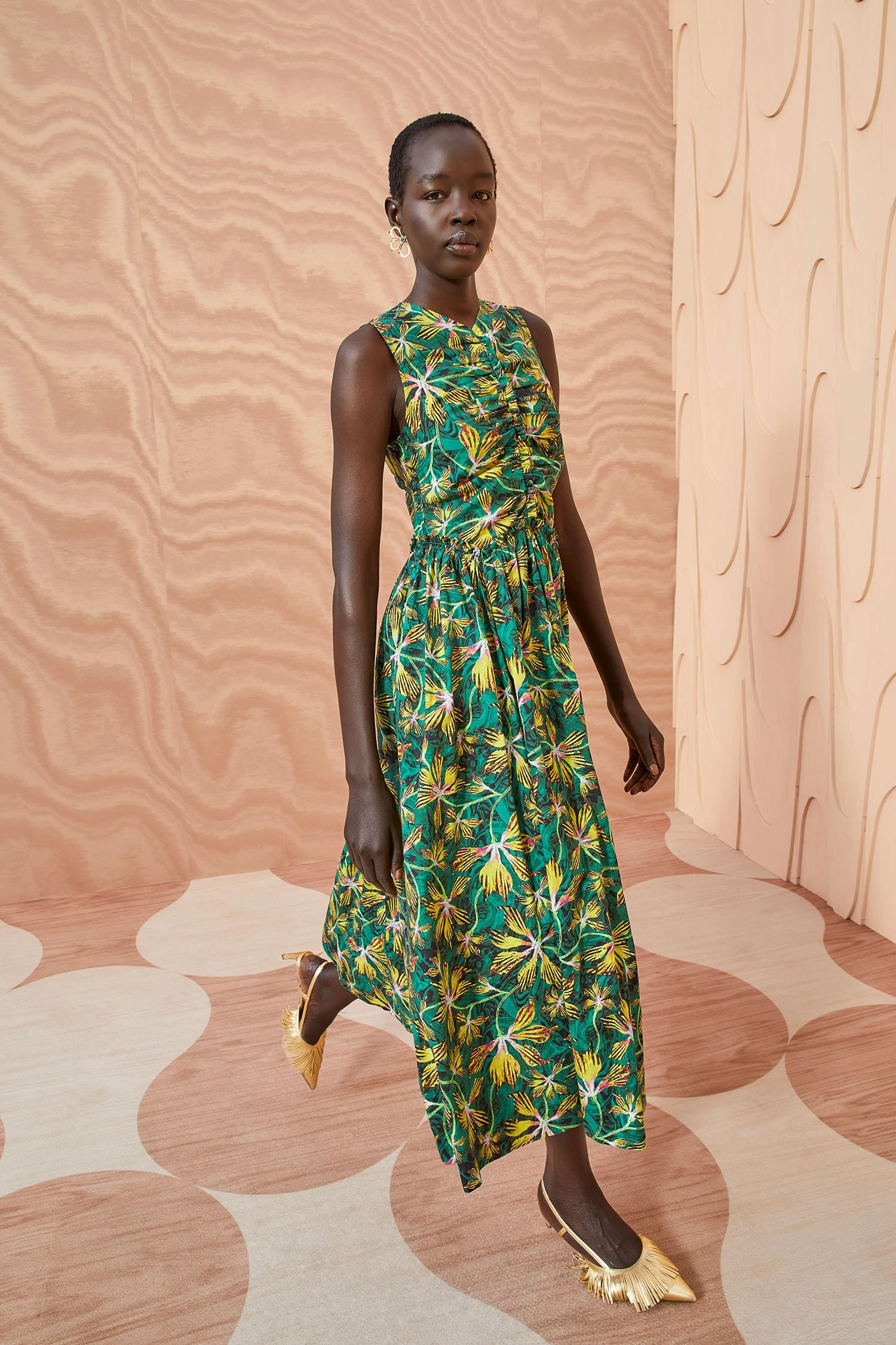 ULLA JOHNSON Mimi Dress - Tigerlily 5 ULLA JOHNSON Mimi Dress - Tigerlily - Image 5