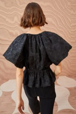 ULLA JOHNSON Mirabelle Top - Noir -ULLA JOHNSON Outlet ULLA JOHNSON Mirabelle Top NOIR 04